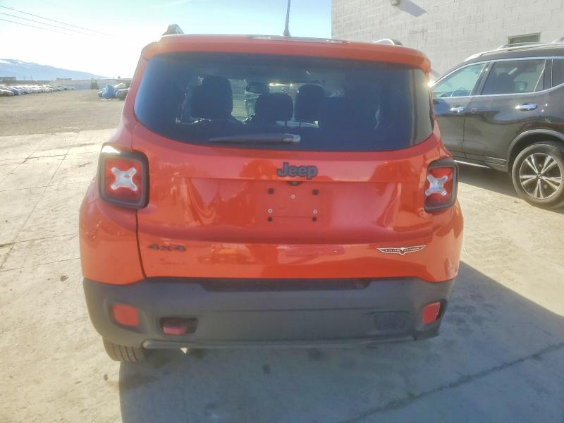 2016 Jeep Renegade მანქანა იყიდება აუქციონზე, vin: ZACCJBCT6GPC51962, აუქციონის ნომერი: 74852425