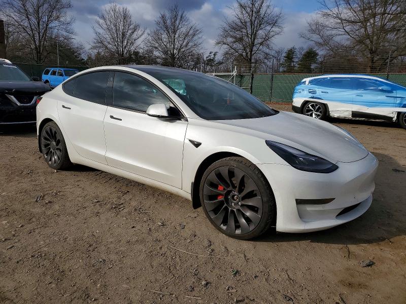 Продажа на аукционе авто 2021 Tesla Model 3, vin: 5YJ3E1EC5MF045207, номер лота: 98769985
