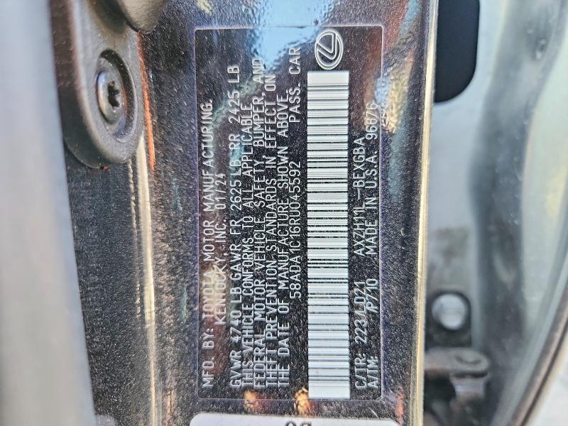 Продаж на аукціоні авто 2024 Lexus Es 300h, vin: 58ADA1C16RU045592, номер лоту: 98829725