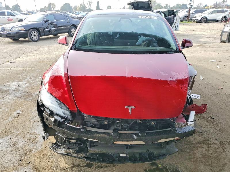 72870375 :رقم المزاد ، 5YJ3E1ET0SF966585 vin ، 2025 Tesla Model 3 مزاد بيع