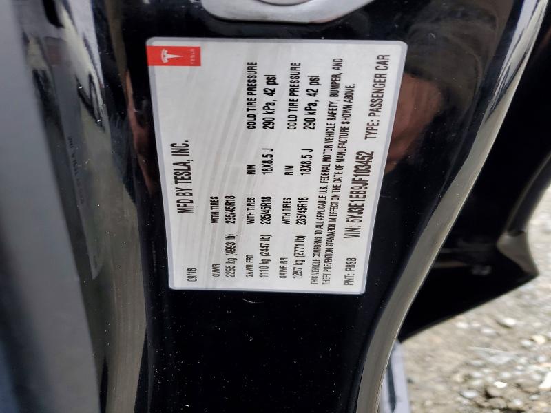 Aukcja sprzedaży 2018 Tesla Model 3, vin: 5YJ3E1EB9JF103452, numer aukcji: 98885575