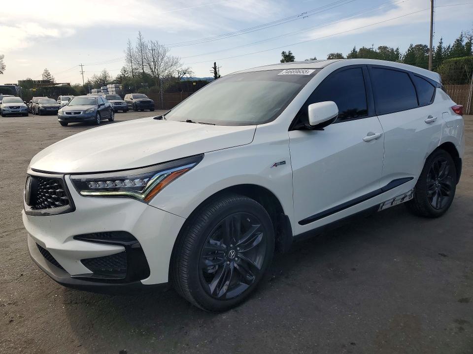 Auction sale of the 2019 Acura Rdx, vin: 5J8TC1H68KL014640, lot number: 74669655