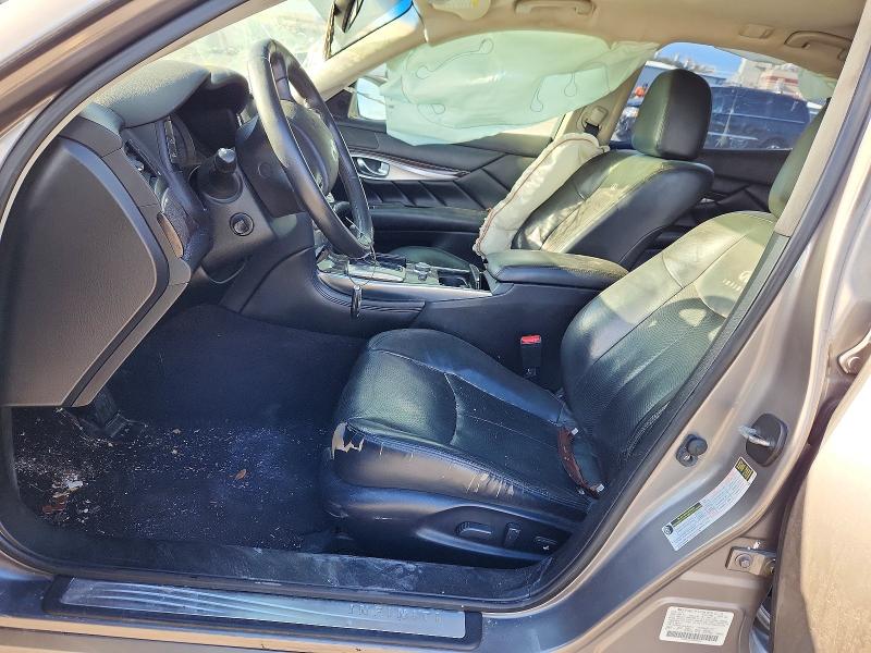 2014 Infiniti Q70 3.7 მანქანა იყიდება აუქციონზე, vin: JN1BY1AP2EM260454, აუქციონის ნომერი: 98624615