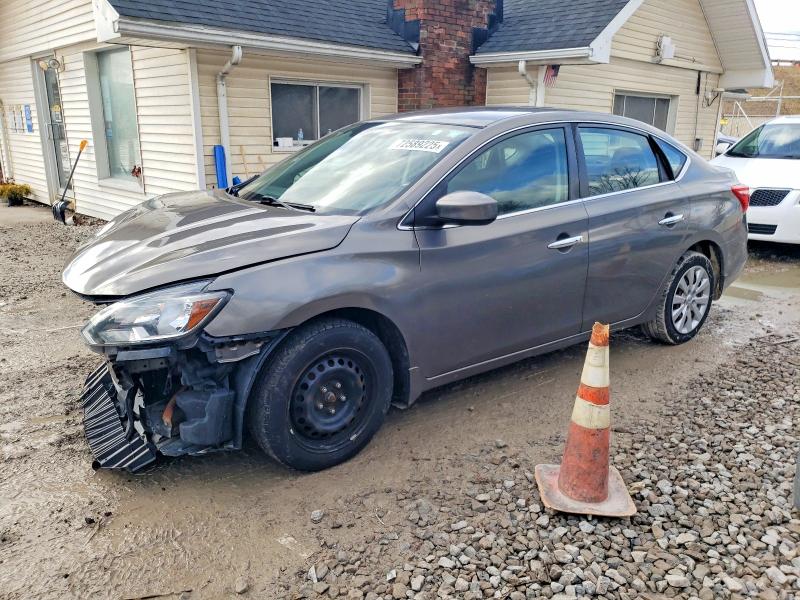 77901405 :رقم المزاد ، 3N1AB7AP7HL649833 vin ، 2017 Nissan Sentra مزاد بيع