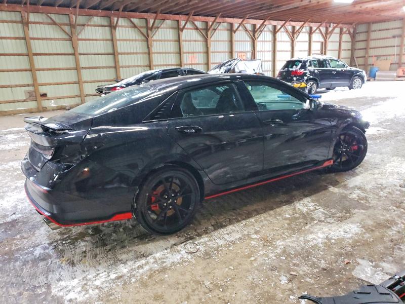 97526755 :رقم المزاد ، KMHLW4DK1SU027181 vin ، 2025 Hyundai Elantra N مزاد بيع