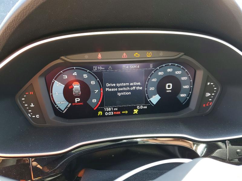 2025 Audi Q3 მანქანა იყიდება აუქციონზე, vin: WA1DECF30S1097570, აუქციონის ნომერი: 75504425