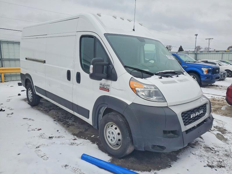 2019 Ram Promaster 2500 მანქანა იყიდება აუქციონზე, vin: 3C6TRVDG6KE501290, აუქციონის ნომერი: 97100235