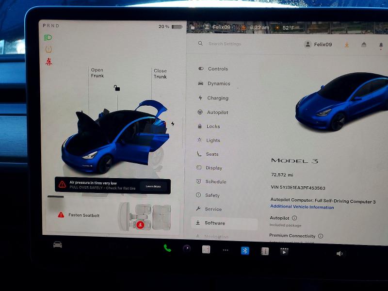 99235825 :رقم المزاد ، 5YJ3E1EA3PF453563 vin ، 2023 Tesla Model 3 مزاد بيع