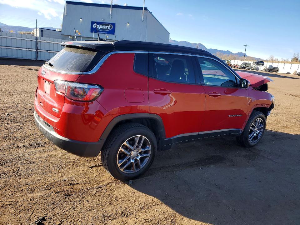 Aukcja sprzedaży 2020 Jeep Compass, vin: 3C4NJDBB7LT244535, numer aukcji: 75344365