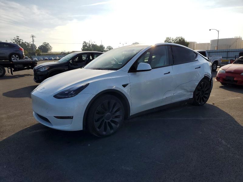 Auction sale of the 2023 Tesla Model Y, vin: 7SAYGDEF1PF693842, lot number: 74692595