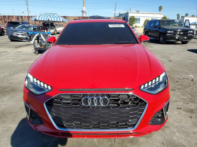Продажа на аукционе авто 2023 Audi A4, vin: WAUEAAF40PN009522, номер лота: 72903985