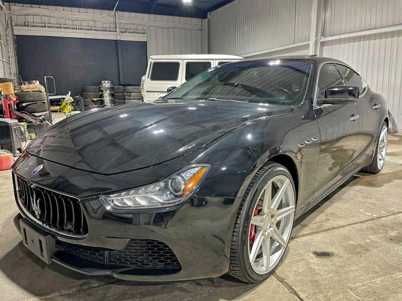 2014 Maserati Ghibli S მანქანა იყიდება აუქციონზე, vin: ZAM57RTA9E1112724, აუქციონის ნომერი: 73335665