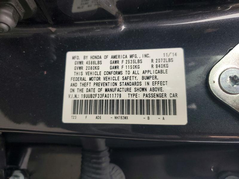 Продаж на аукціоні авто 2015 Acura Tlx, vin: 19UUB2F33FA011779, номер лоту: 73873635