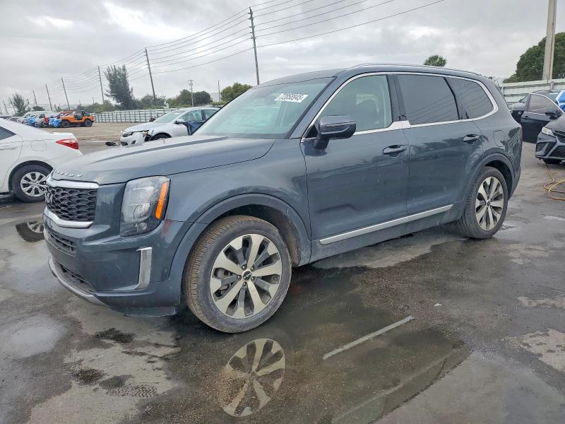 72858945 :رقم المزاد ، 5XYP34HC4NG314537 vin ، 2022 Kia Telluride مزاد بيع