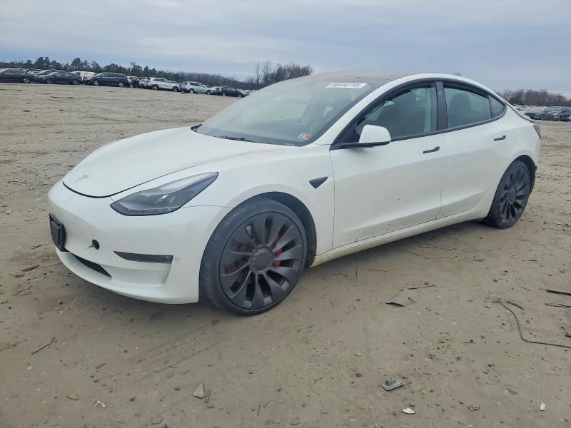 98640745 :رقم المزاد ، 5YJ3E1EC4PF478733 vin ، 2023 Tesla Model 3 مزاد بيع