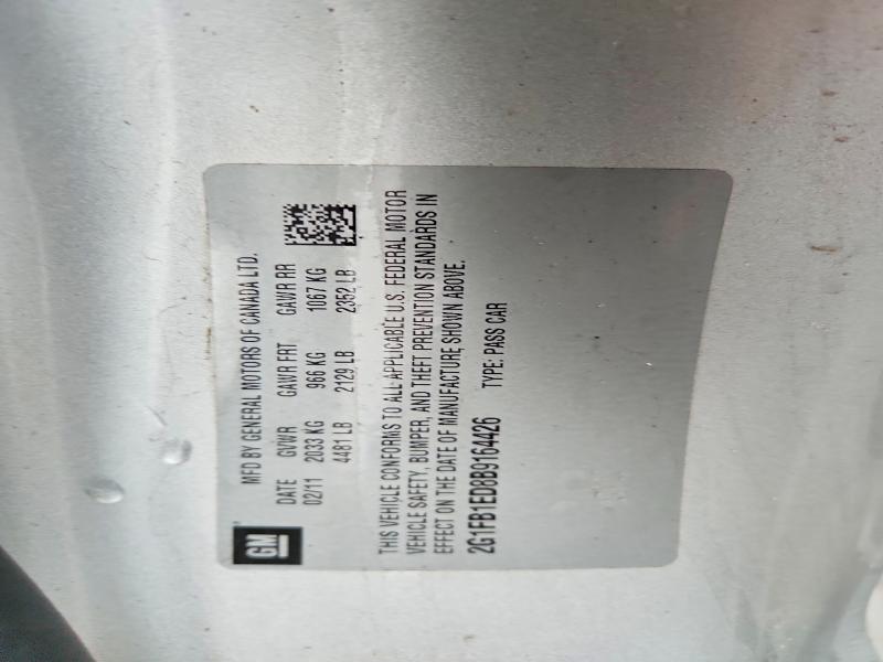 Продаж на аукціоні авто 2011 Chevrolet Camaro, vin: 2G1FB1ED8B9164426, номер лоту: 99520655