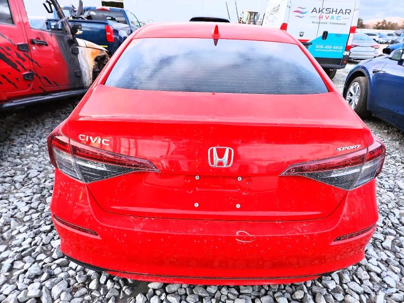 98113285 :رقم المزاد ، 2HGFE2F53SH596893 vin ، 2025 Honda Civic مزاد بيع