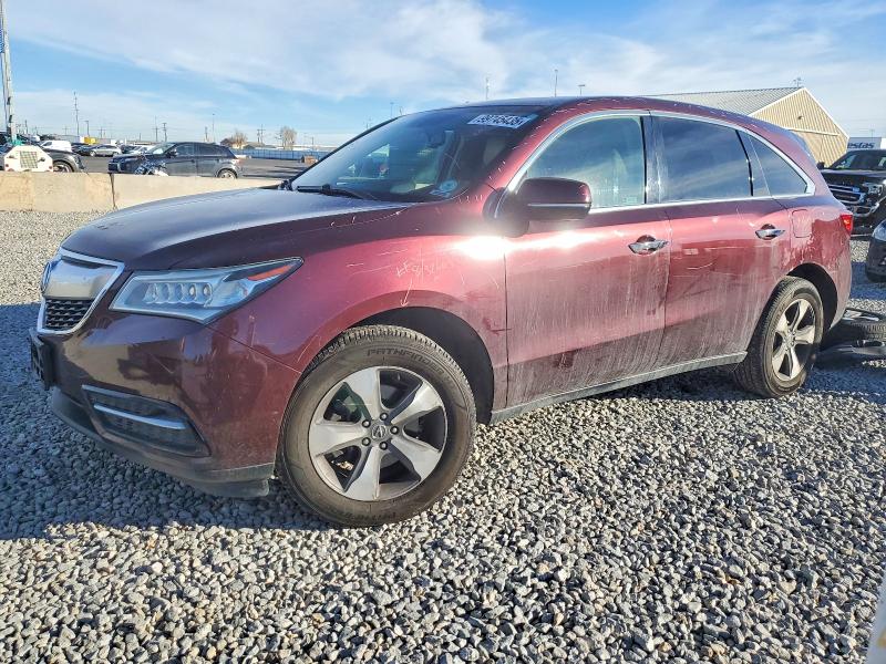 2015 Acura Mdx მანქანა იყიდება აუქციონზე, vin: 5FRYD4H24FB027909, აუქციონის ნომერი: 99745435
