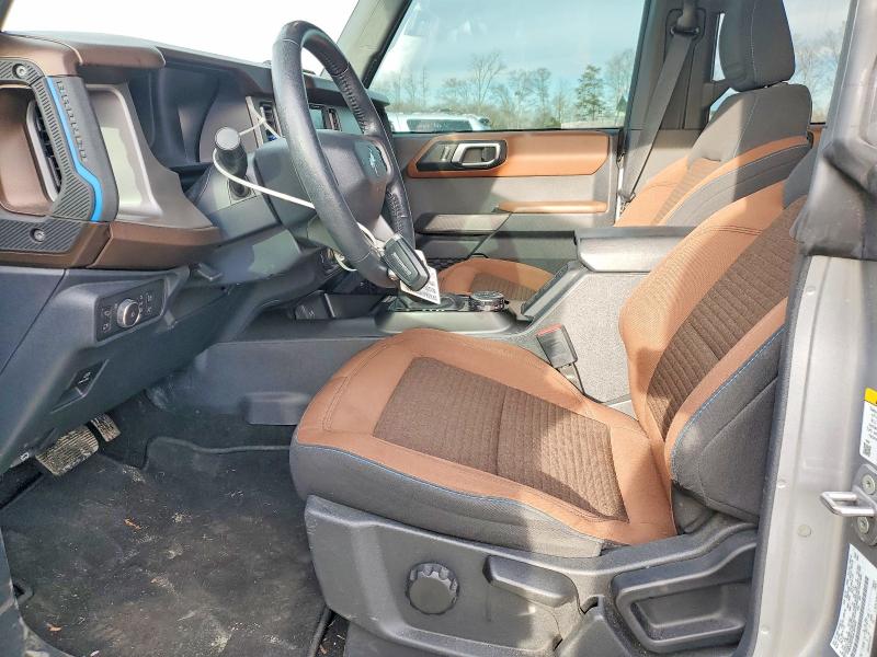 2022 Ford Bronco Bas მანქანა იყიდება აუქციონზე, vin: 1FMDE5DH8NLB02857, აუქციონის ნომერი: 74407805