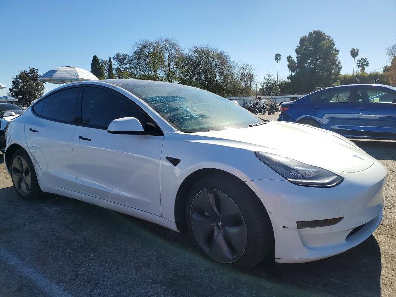 74684785 :رقم المزاد ، 5YJ3E1EB6MF859048 vin ، 2021 Tesla Model 3 مزاد بيع