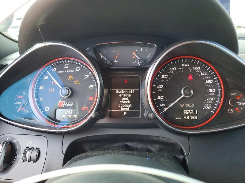 2014 Audi R8 მანქანა იყიდება აუქციონზე, vin: WUAENAFG5EN000266, აუქციონის ნომერი: 73884245