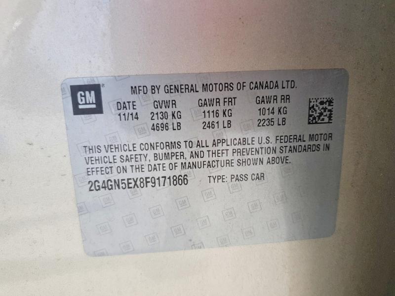 Aukcja sprzedaży 2015 Buick Regal, vin: 2G4GN5EX8F9171866, numer aukcji: 74693675