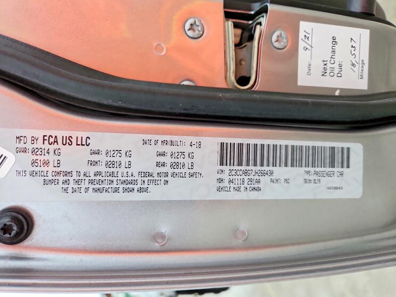 Aukcja sprzedaży 2018 Chrysler 300, vin: 2C3CCABG7JH266430, numer aukcji: 72228575