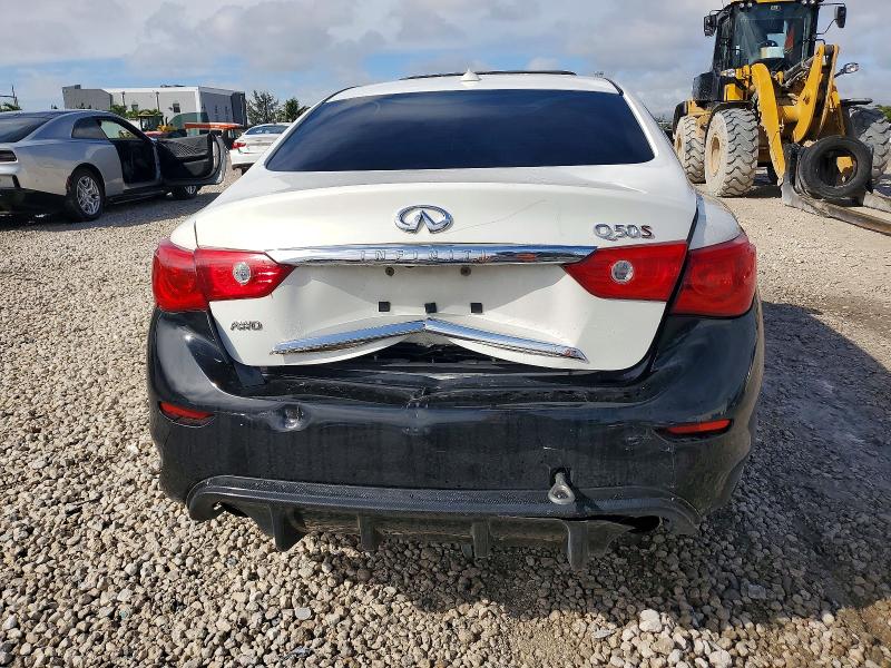 2015 Infiniti Q50 მანქანა იყიდება აუქციონზე, vin: JN1BV7AR7FM395606, აუქციონის ნომერი: 74292615
