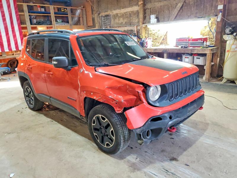 Продаж на аукціоні авто 2017 Jeep Renegade T, vin: ZACCJBCB3HPE91186, номер лоту: 73609695