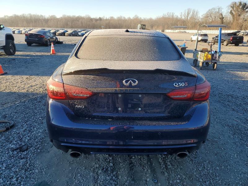 2021 Infiniti Q50 მანქანა იყიდება აუქციონზე, vin: JN1FV7DR6MM880782, აუქციონის ნომერი: 96476825