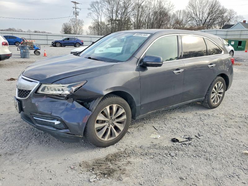 99994165 :رقم المزاد ، 5FRYD4H40GB008650 vin ، 2016 Acura Mdx مزاد بيع
