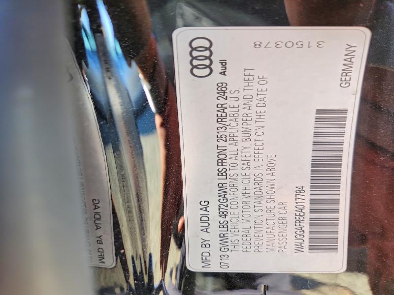 Продажа на аукционе авто 2014 Audi S5, vin: WAUGGAFR5EA017784, номер лота: 73646965