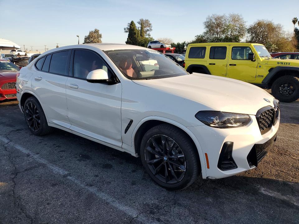 2024 Bmw X4 მანქანა იყიდება აუქციონზე, vin: 5UX33DT09R9V07767, აუქციონის ნომერი: 75797665