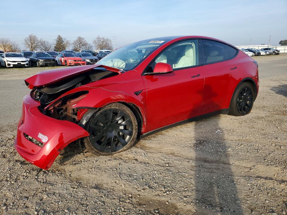 2023 Tesla Model Y მანქანა იყიდება აუქციონზე, vin: 7SAYGAEE8PF738426, აუქციონის ნომერი: 74906475