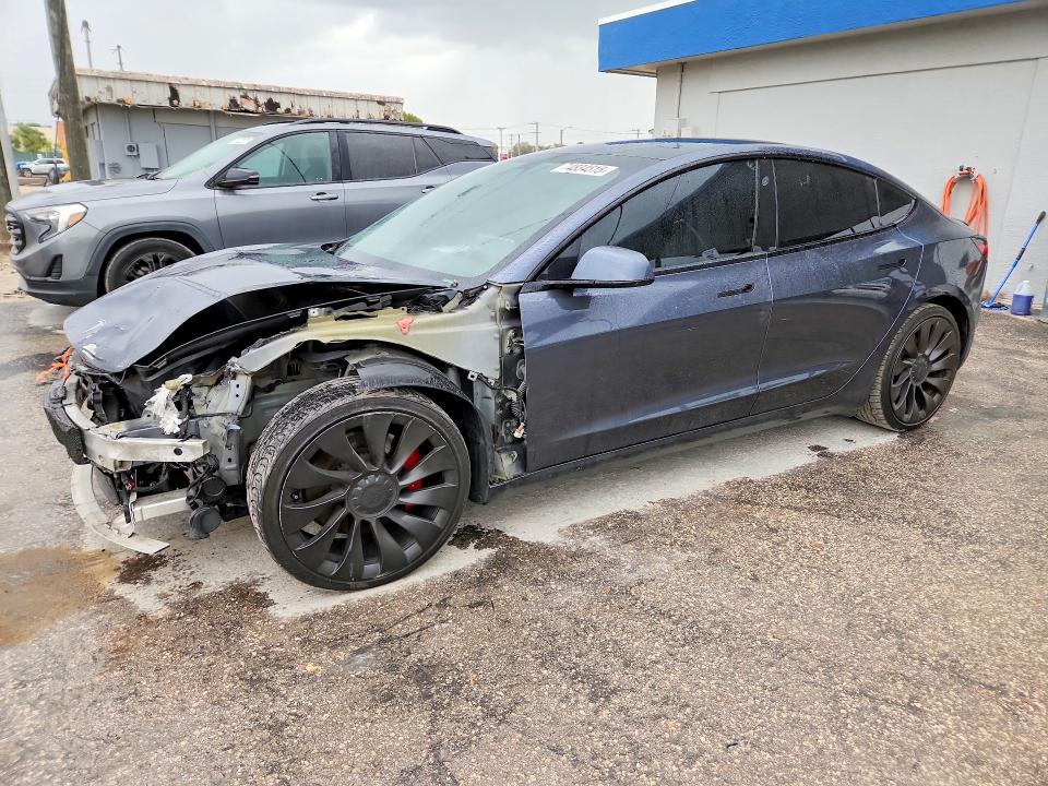 Продаж на аукціоні авто 2022 Tesla Model 3, vin: 5YJ3E1EC3NF195950, номер лоту: 74834515