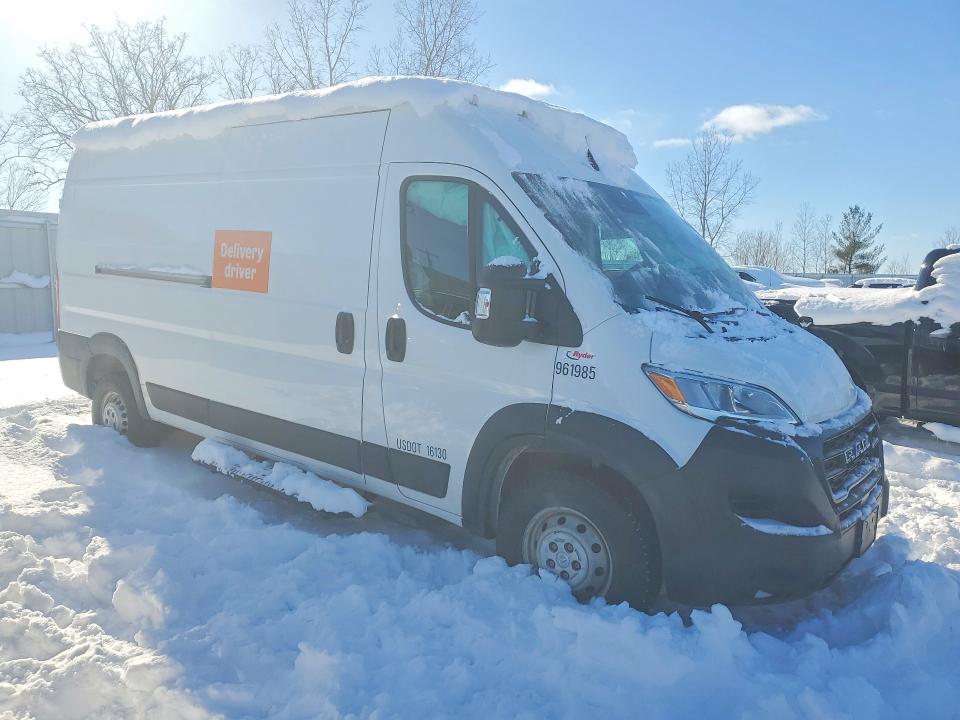 74449535 :رقم المزاد ، 3C6LRVDGXRE155125 vin ، 2024 Ram Promaster 2500 مزاد بيع