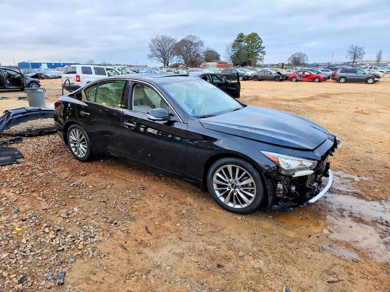 Продаж на аукціоні авто 2022 Infiniti Q50 Luxe, vin: JN1EV7BP3NM311371, номер лоту: 99345145
