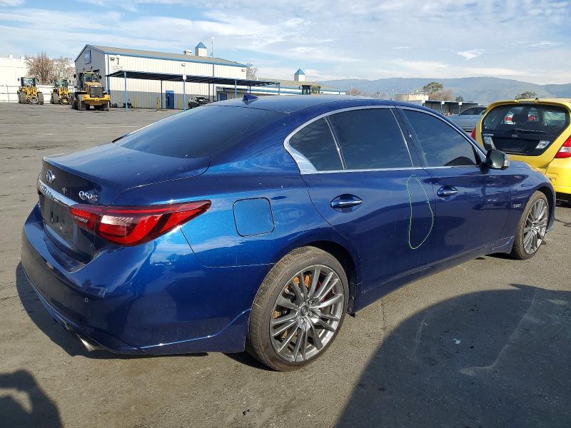 2018 Infiniti Q50 მანქანა იყიდება აუქციონზე, vin: JN1FV7AR6JM481080, აუქციონის ნომერი: 73900665