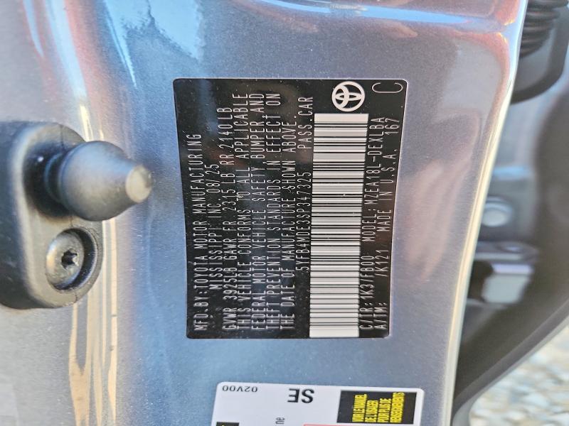 Продажа на аукционе авто 2025 Toyota Corolla, vin: 5YFB4MDE3SP347325, номер лота: 73911315