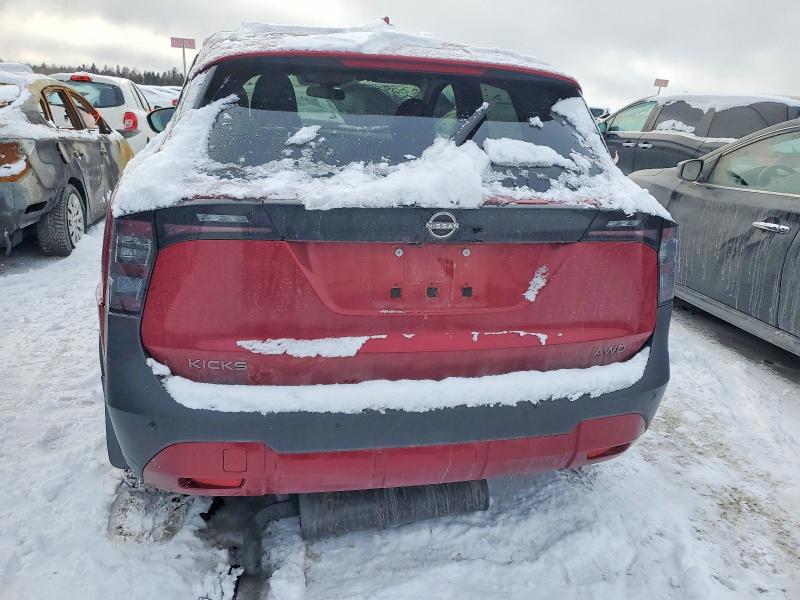 74227025 :رقم المزاد ، 3N8AP6CB1SL421199 vin ، 2025 Nissan Kicks مزاد بيع