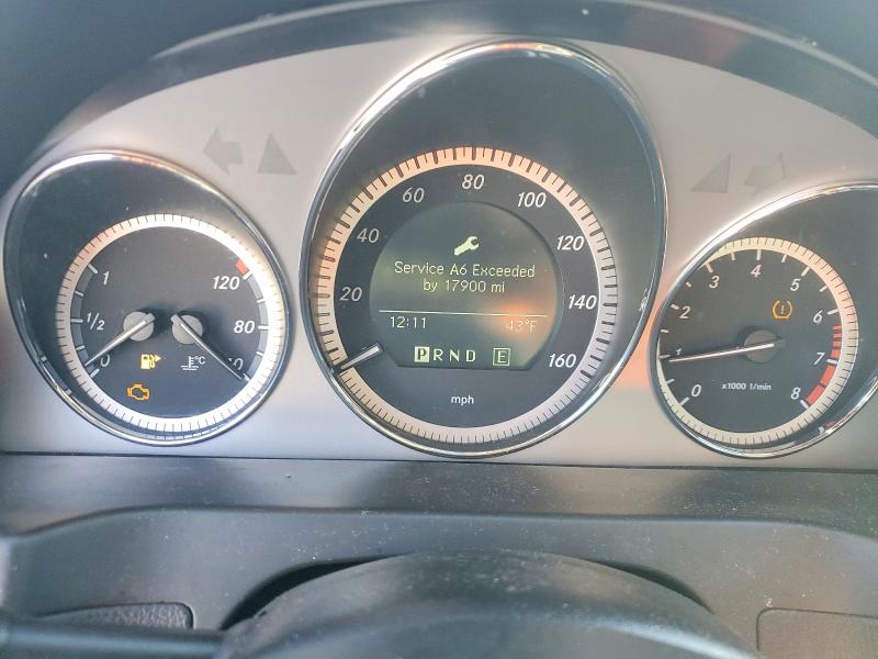 2011 Mercedes-benz C მანქანა იყიდება აუქციონზე, vin: WDDGF8BB8BR156205, აუქციონის ნომერი: 98895745
