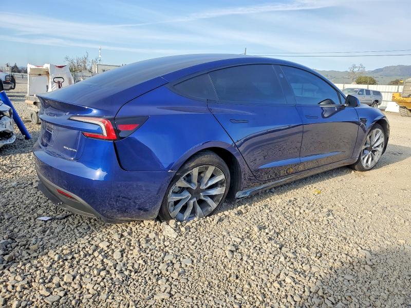 2025 Tesla Model 3 მანქანა იყიდება აუქციონზე, vin: 5YJ3E1EB9SF081888, აუქციონის ნომერი: 75420645