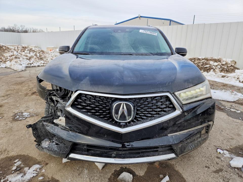75219005 :رقم المزاد ، 5FRYD4H86HB008625 vin ، 2017 Acura Mdx Advanc مزاد بيع