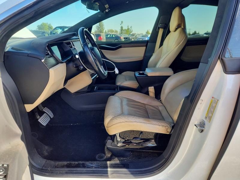 2016 Tesla Model X მანქანა იყიდება აუქციონზე, vin: 5YJXCBE41GF016622, აუქციონის ნომერი: 74977745