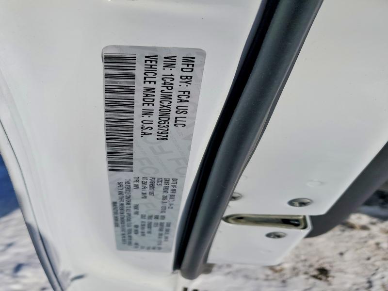 Продаж на аукціоні авто 2022 Jeep Cherokee, vin: 1C4PJMCX0ND537978, номер лоту: 74124795