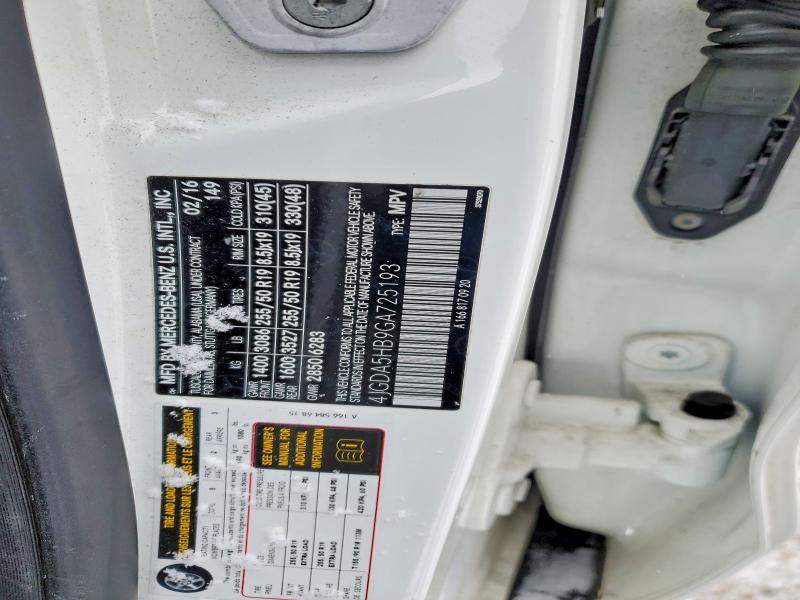 Продажа на аукционе авто 2016 Mercedes-benz Gle, vin: 4JGDA5HB9GA725193, номер лота: 74351895