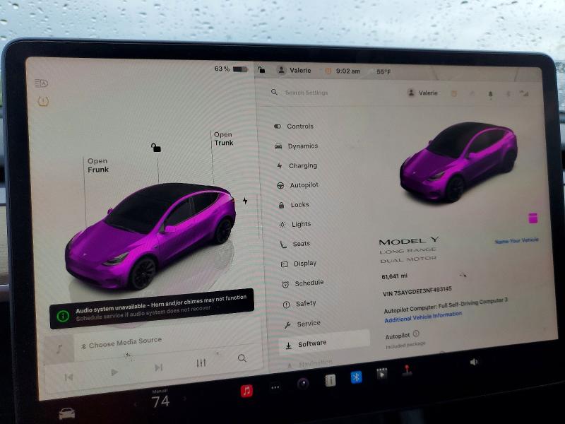 Aukcja sprzedaży 2022 Tesla Model Y, vin: 7SAYGDEE3NF493145, numer aukcji: 98335905