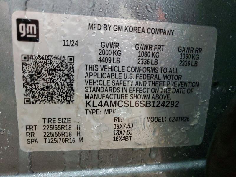 Продаж на аукціоні авто 2025 Buick Encore Gx, vin: KL4AMCSL6SB124292, номер лоту: 73245885
