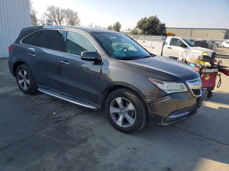 2014 Acura Mdx მანქანა იყიდება აუქციონზე, vin: 5FRYD3H24EB013596, აუქციონის ნომერი: 72777045