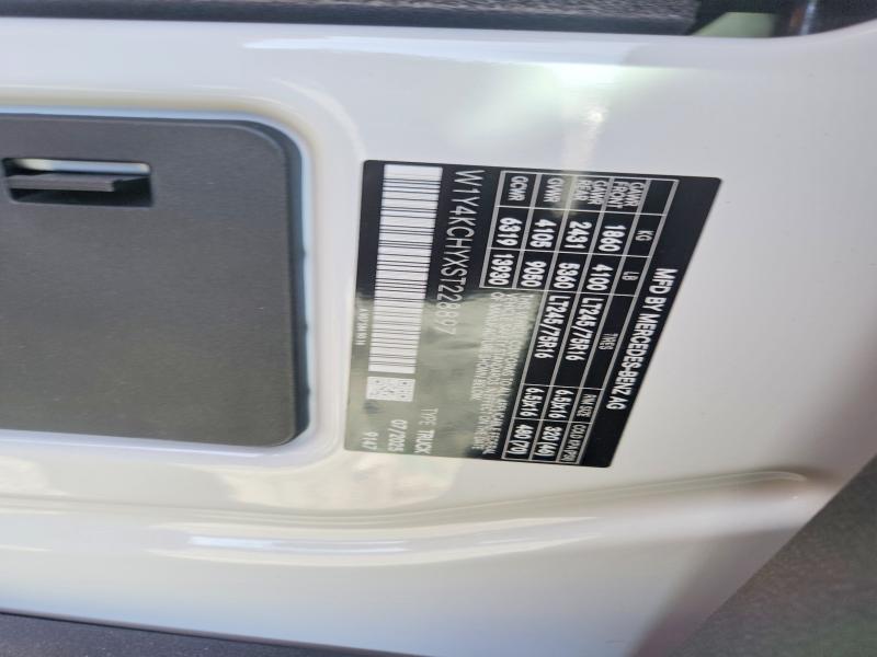 Продаж на аукціоні авто 2025 Mercedes-benz Sprinter, vin: W1Y4KCHYXST228897, номер лоту: 72427945